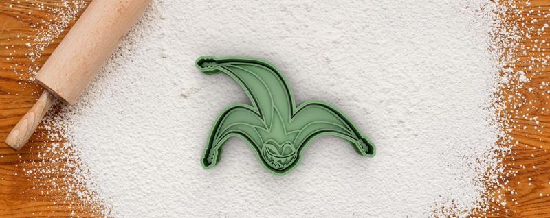 Mammon cookie cutter from Helluva Boss / Hazbin Hotel