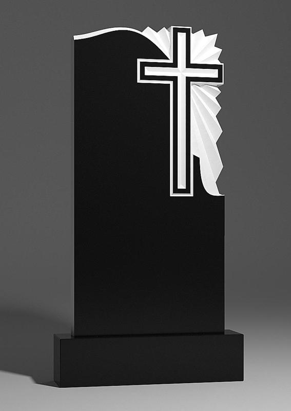 Tombstone 3D stl, cruce stl