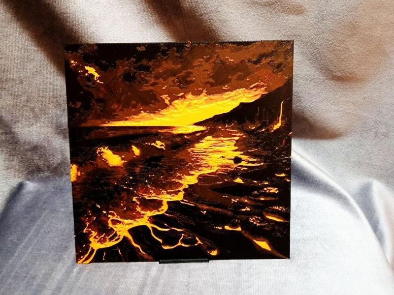 Hueforge Molten Shoreline-The Edge of Fire and Sea