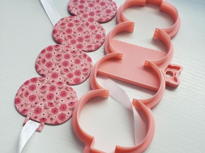 4 Bump Polymer Clay Headband Cutter