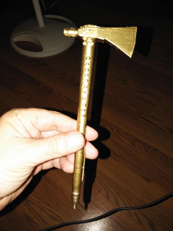 Lakota Sioux pipe tomahawk