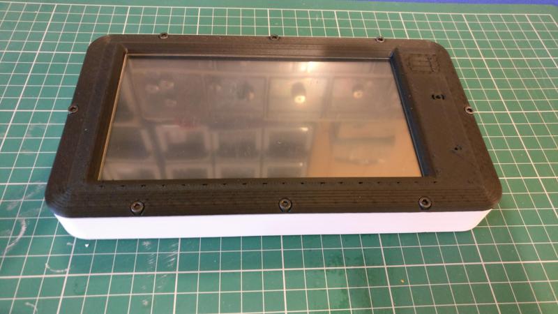 Easy to print Enclosure for PanelDue - Integrated 7"