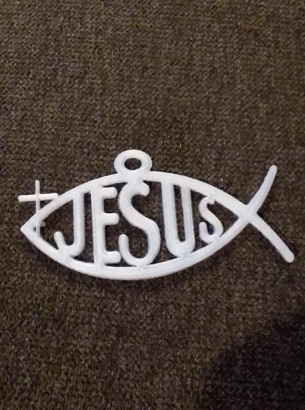 Jesus Fish Key Chain