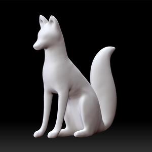 Fox statue