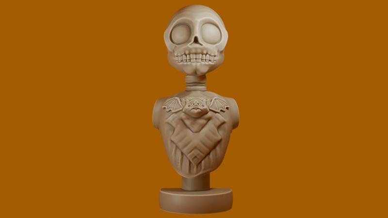 BUST BASED ON NIGHTMARE BEFORE CHRISTMAS