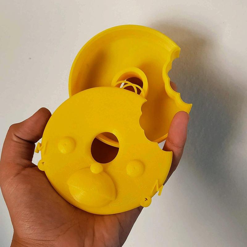 Homer Simpson donut head