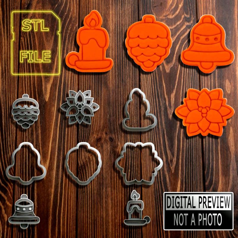 [10% OFF] COOKIE CUTTERS - 4 MODELS - CHRISTMAS THEME