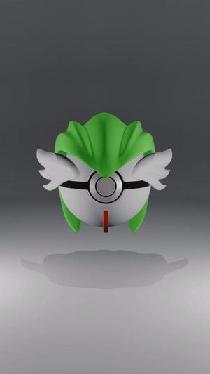 Gardevoir Themed pokeball