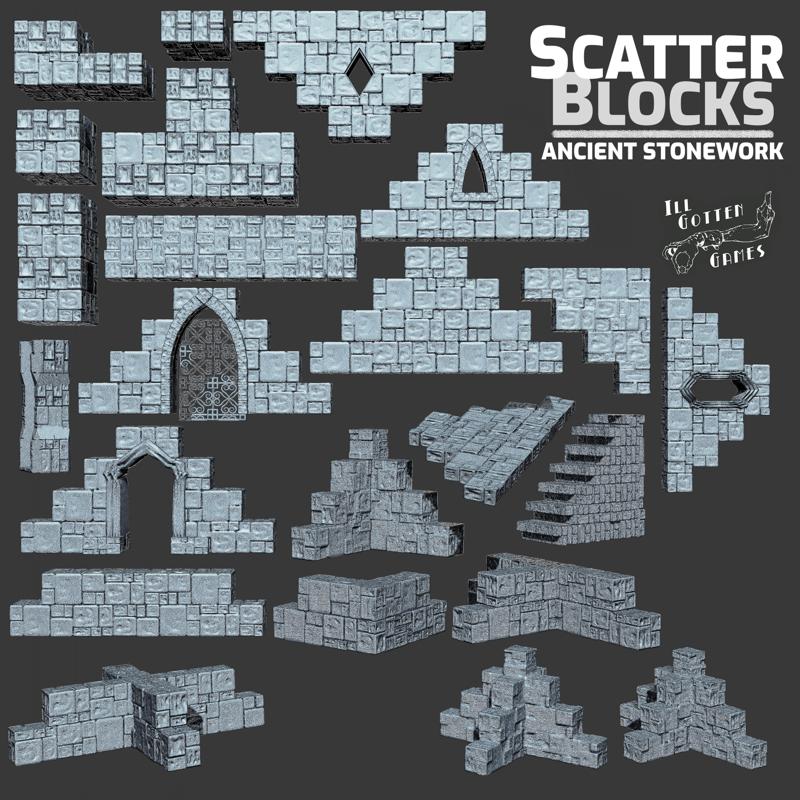 ScatterBlocks: Ancient Stonework