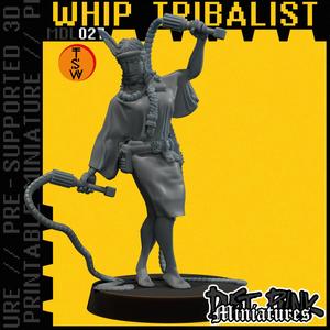MDL027  WHIP TRIBALIST [PRE-SUPPORTED]