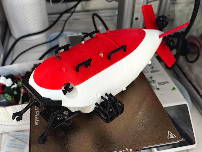 Jiaolong Manned Submersible (Magnetic Storage Box)