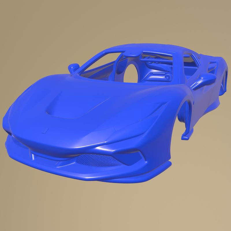 Ferrari F8 Tributo 2019 PRINTABLE CAR BODY