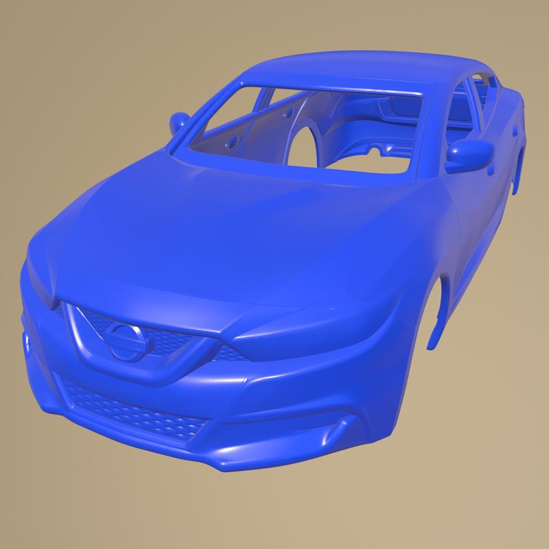 Nissan Maxima 2019 PRINTABLE CAR BODY