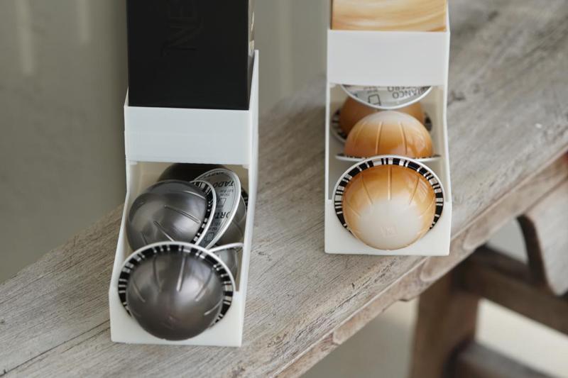 Capsule dispenser for Nespresso Vertuoline