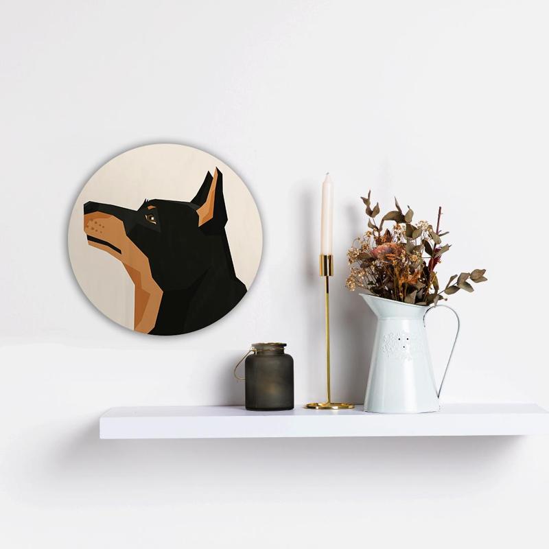 Lancashire Heeler  - Fully customizable dog breed wall art