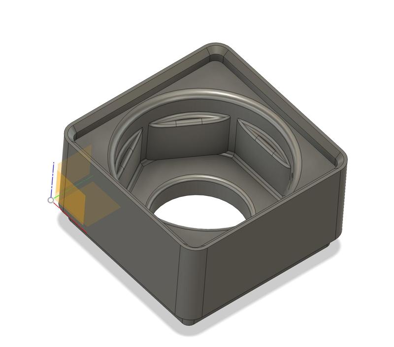 Gridfinity 1x1x3 ER20 Nut/Collet Holder