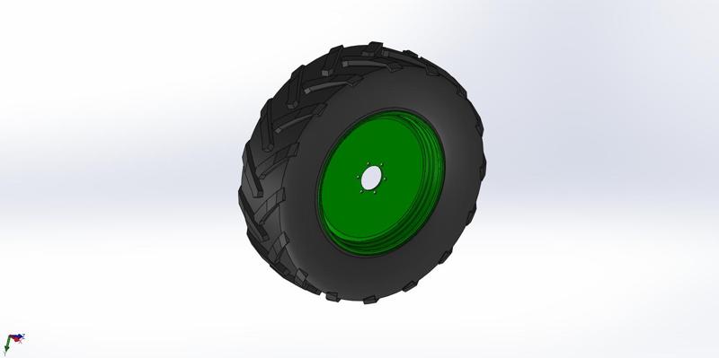 wheel tractor field machinery