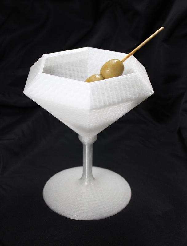 Diamond Martini Glass Drink Cocktail Cup