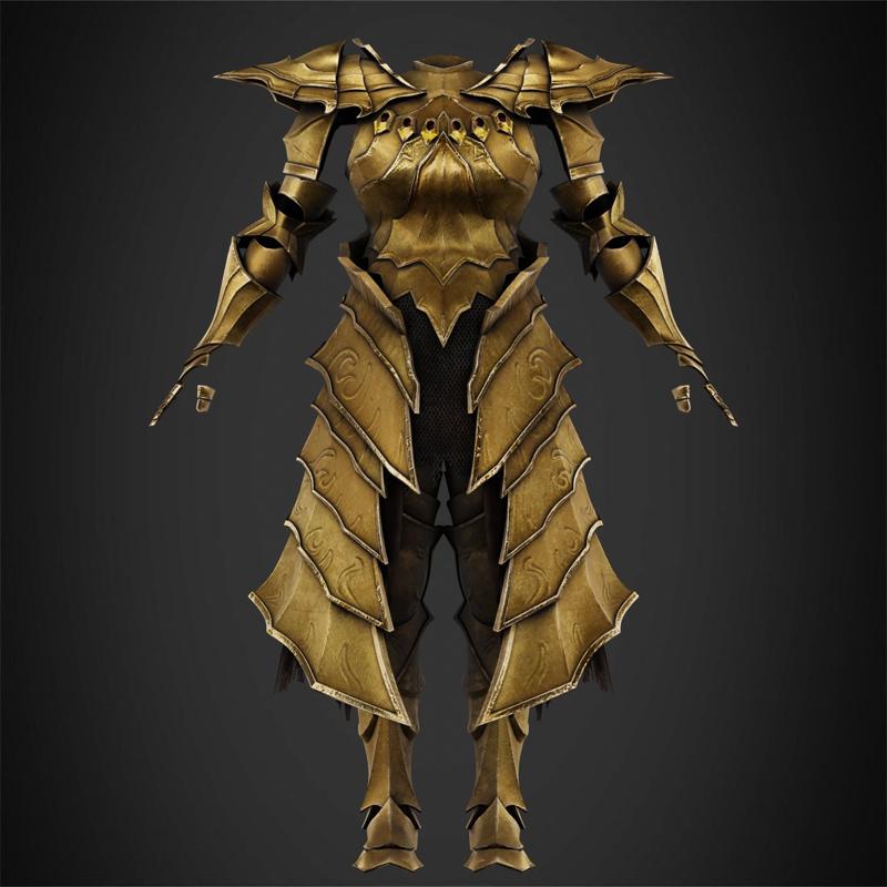 Dark Souls Ornstein Dragon Slayer Armor for Cosplay