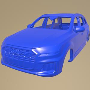 Audi Q7 2020 PRINTABLE CAR BODY