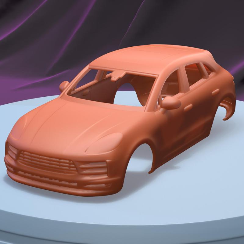 Porsche Macan 2019 (1/24) printable car body