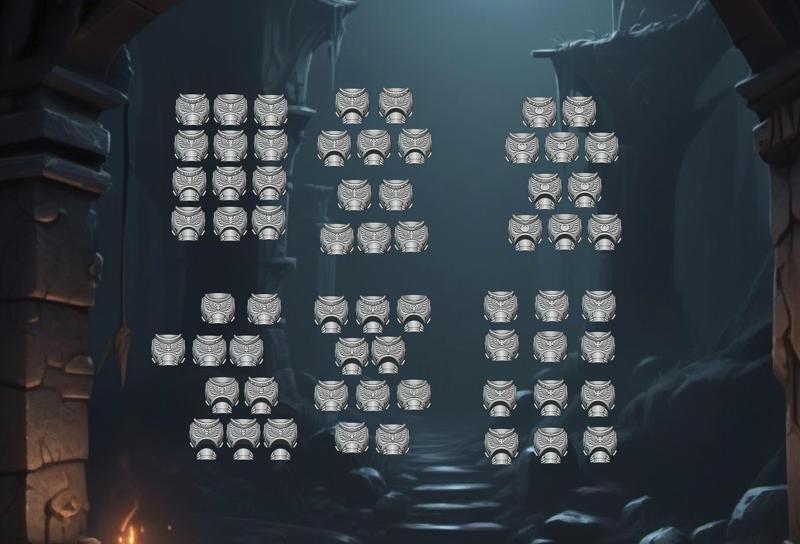 Space Knights - Chapter Torso Set 1 - Custom Bitz