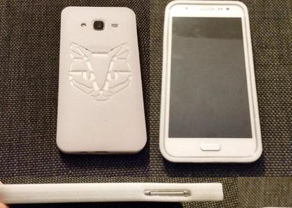 samsung galaxy j5 cover cat and simple . rev 7 . flexible