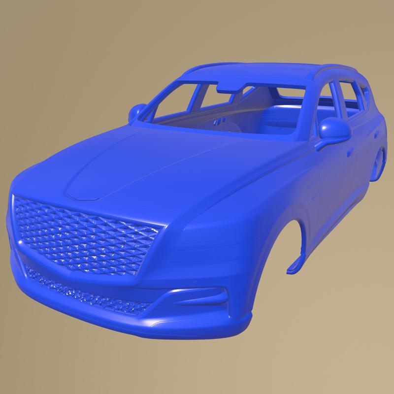 Genesis Gv80 2021 PRINTABLE CAR BODY