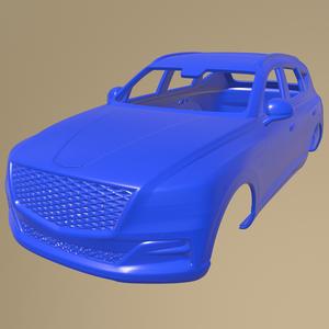 Genesis Gv80 2021 PRINTABLE CAR BODY
