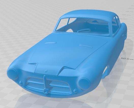 Pegaso Z 102 1954 Printable Body Car