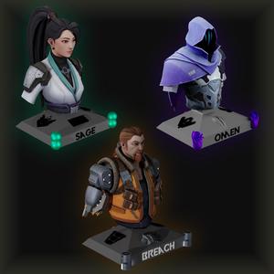 BUSTOS VALORANT / BREACH-OMEN-SAGE