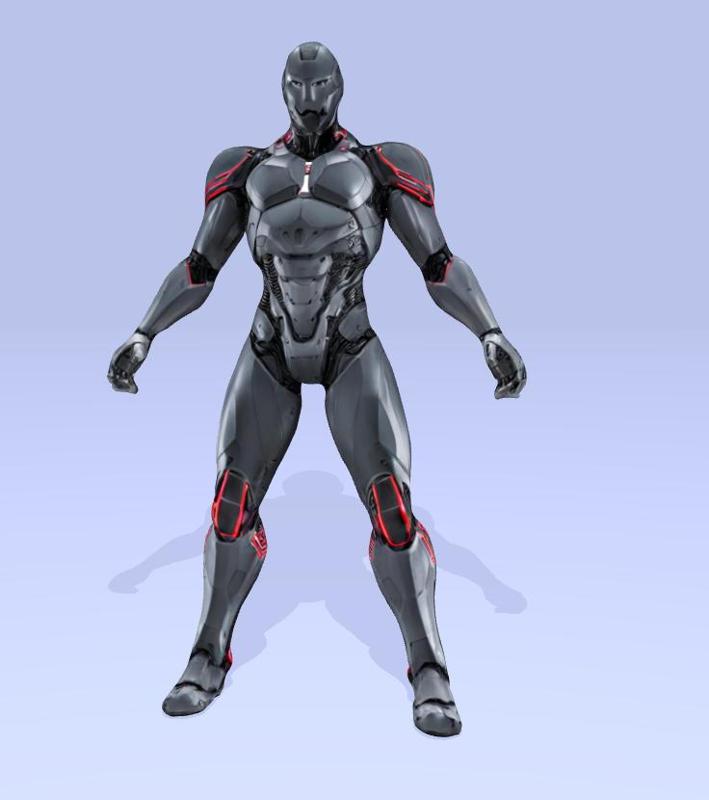 DBX Grey Humanoid