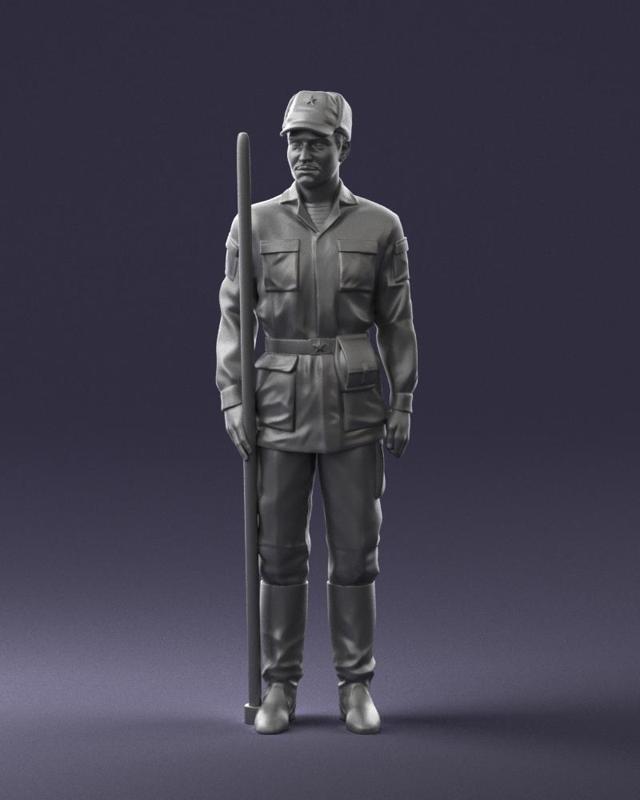 000113 Soviet Soldier in Field Uniform 0116