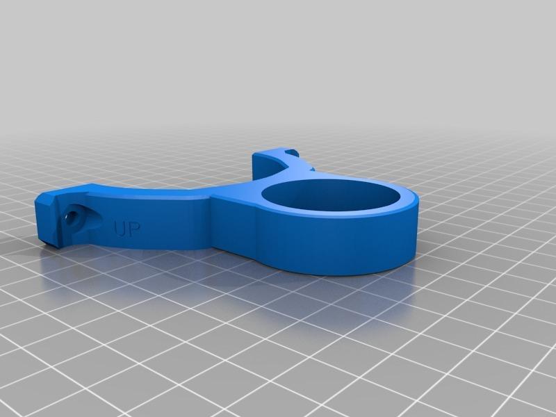 mpcnc dw660 upper mount vacuum hose holder