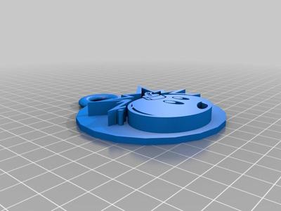 Bomb keychain 