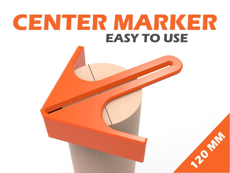 CENTER MARKER - CENTER FINDER - (Tested)
