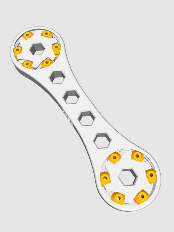 10mm Reversible Ratchet Wrench