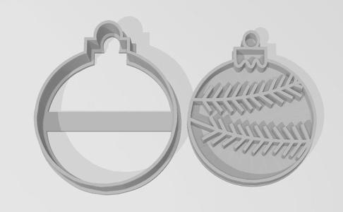 CHRISTMAS BALL 02 COLLAGE ORNAMENT