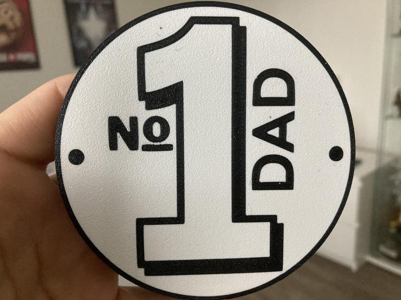 Dad no.1 coaster