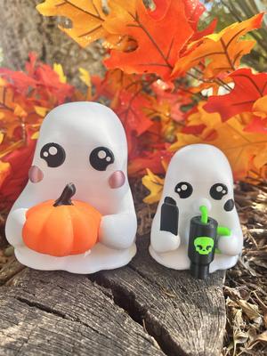 Kawaii Ghost with suprise!