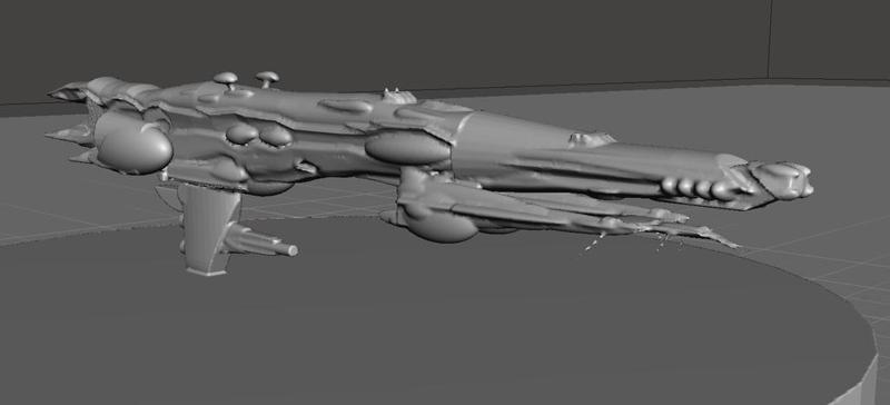 Robotech Inherit the Stars Intercolony War Disabled Ship Recovery Objective Marker