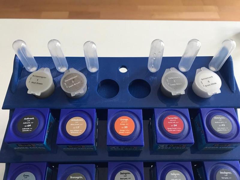 Revell Wethering Set step for  Aqua Color Stand