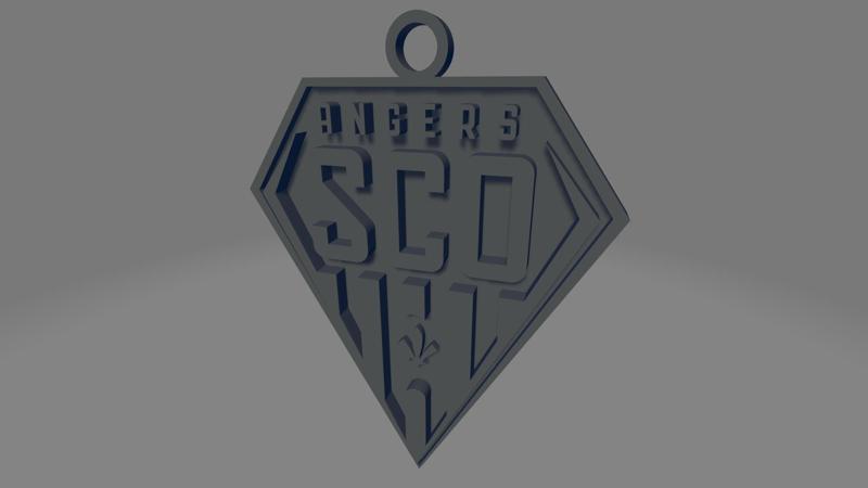 Angers SCO Keychain
