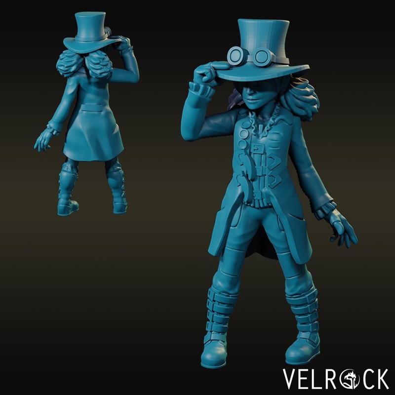 Young Steampunk Girl