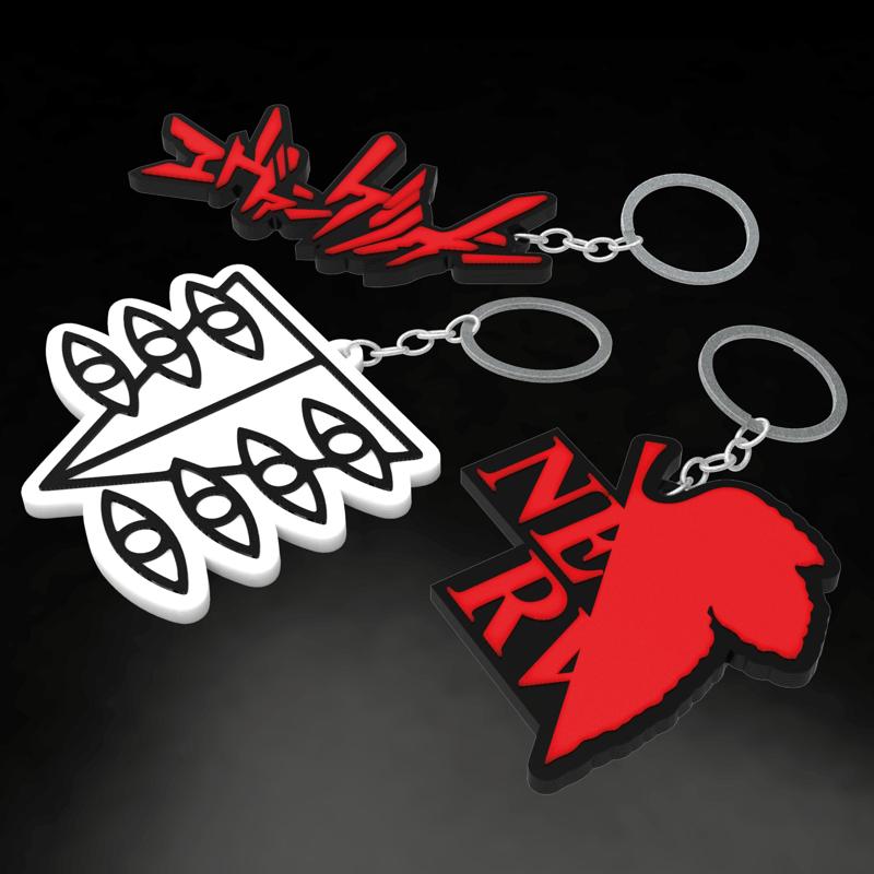 EVANGELION ICONS KEYCHAIN SET 01
