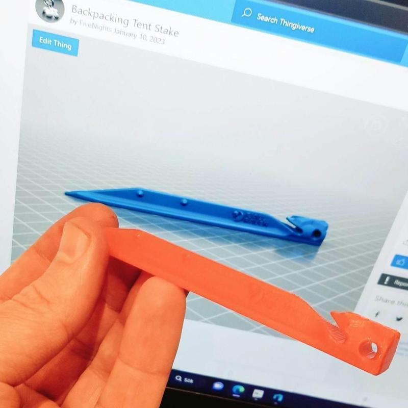 Backpacking Tent Stake