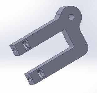 Y Belt tensioner plate for Anet A6