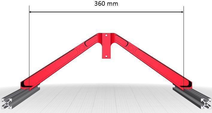 Flying Extruder for Cartesian Printer and 20x20 Aluminium Profile