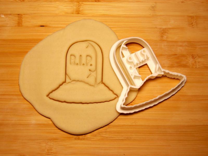 Tombstone Cookie Cutter For Halloween