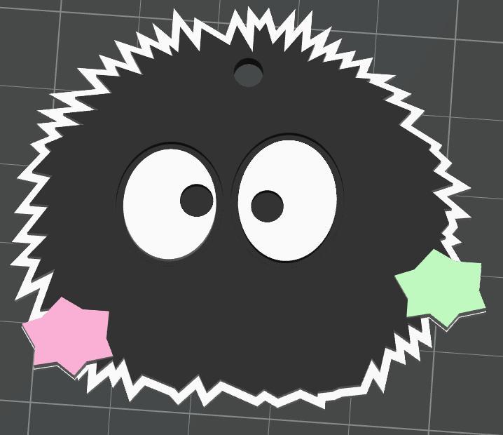 Susuwatari Keychain